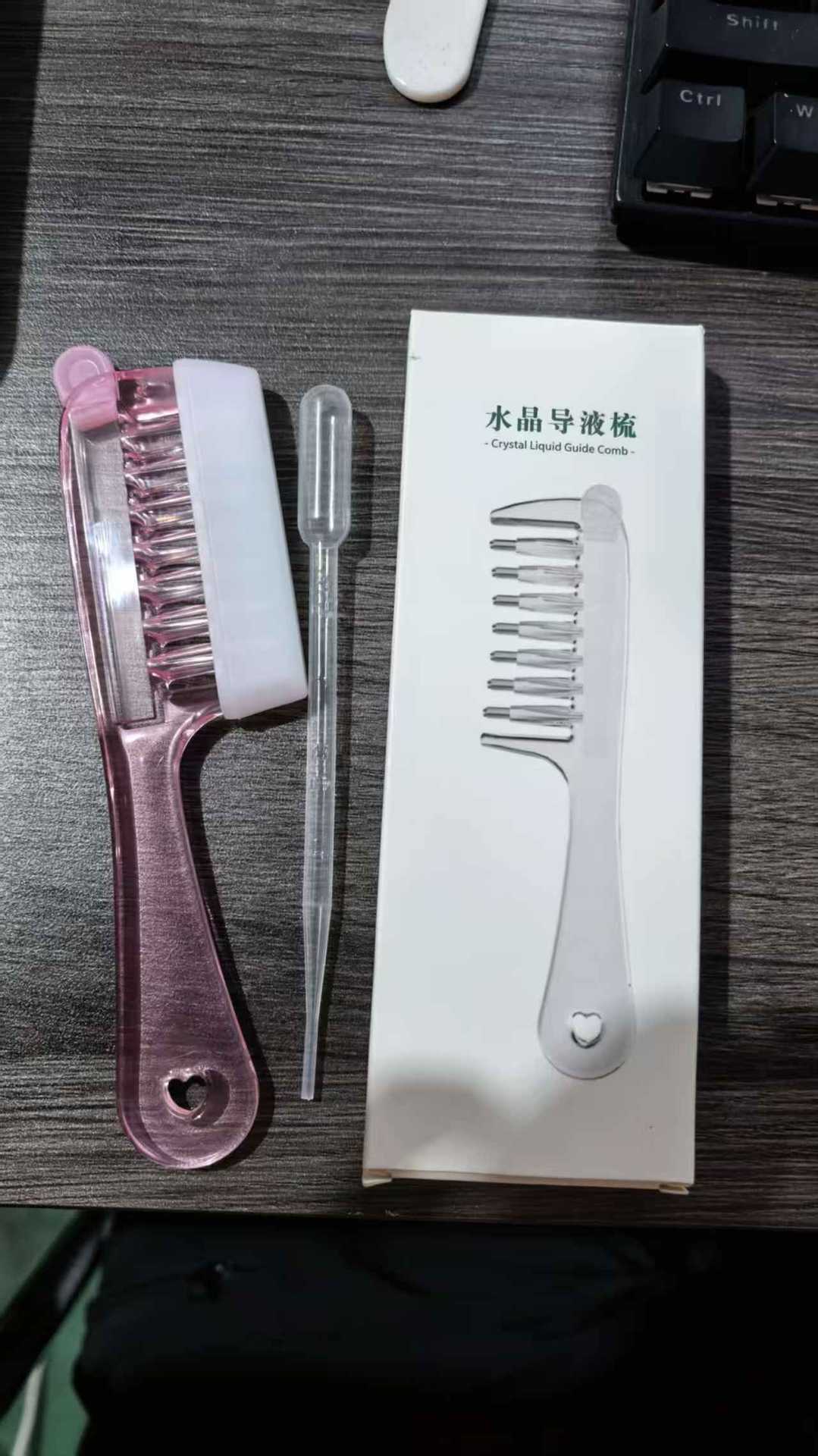 Liquid Dispensing Scalp Massage Comb
