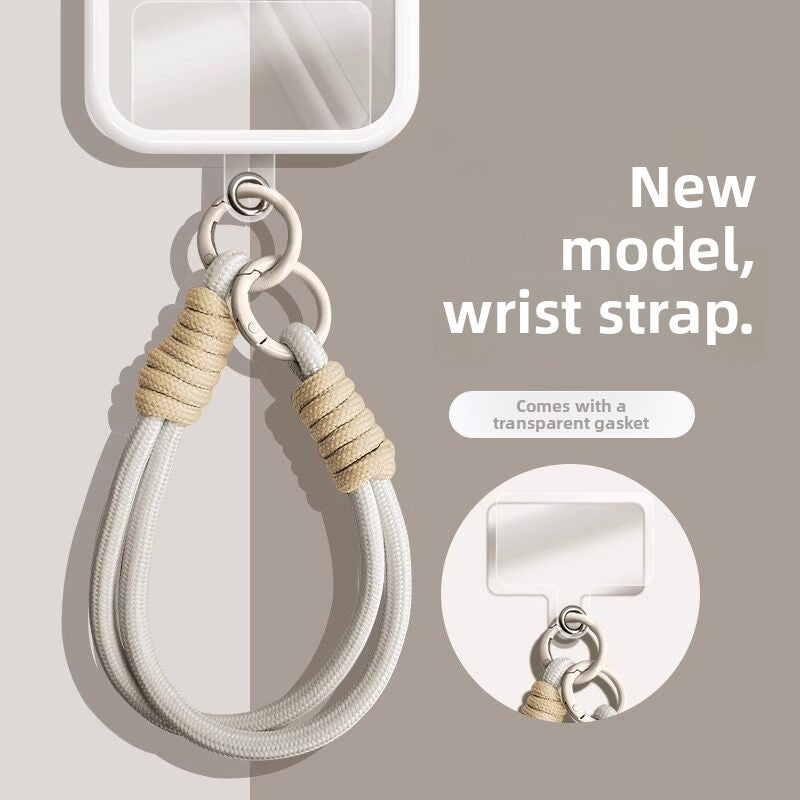 Adjustable Phone Lanyard with Double Buckle Wrist Strap