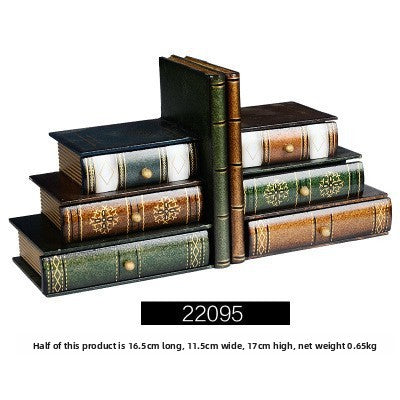 Vintage-Style Wooden Book Holder