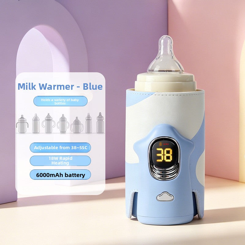 6000 mAh Portable Baby Bottle Warmer