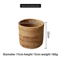 Handwoven Rattan Storage Basket