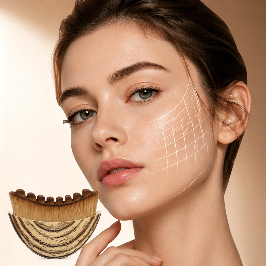 Portable Facial Massage Brush