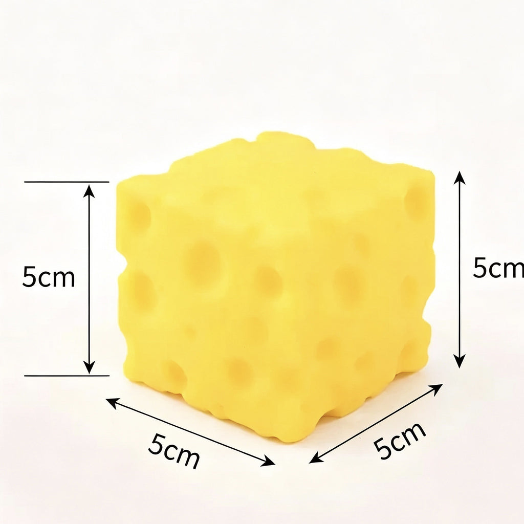 Squishy bucată de brânză cu revenire lentă