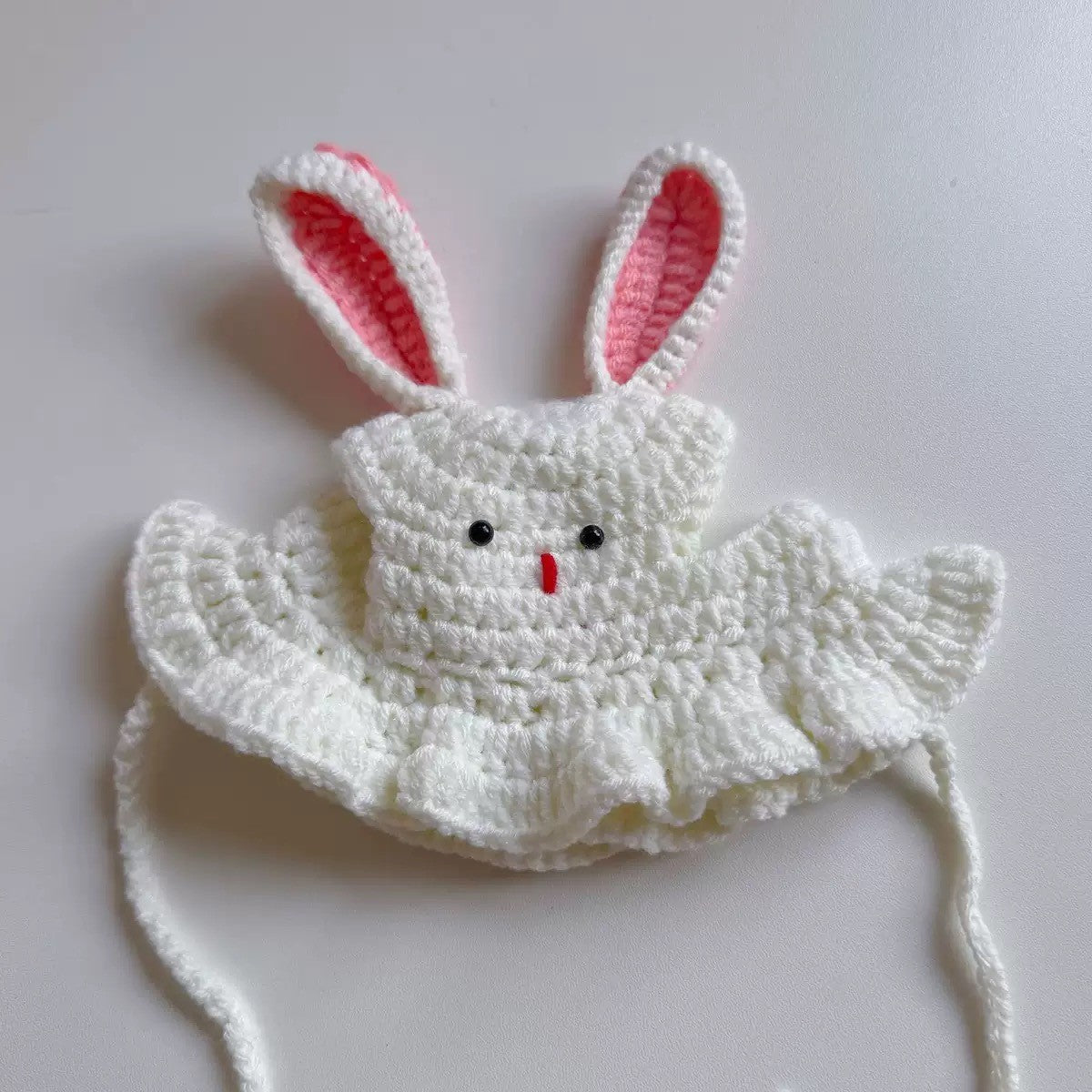 Crochet Pet Hat & Collar Costume Set - image 54