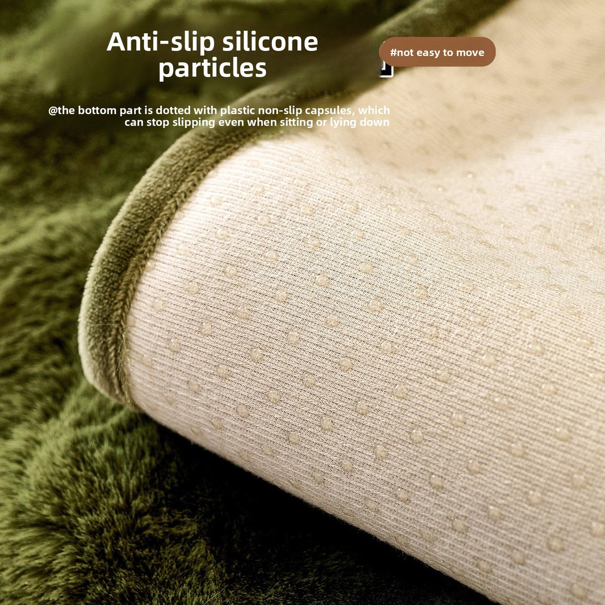 Plush Sofa Cushion Cover