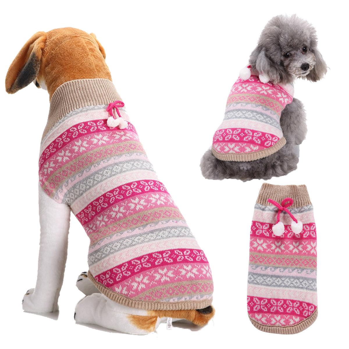 Christmas Knitted Pet Sweater