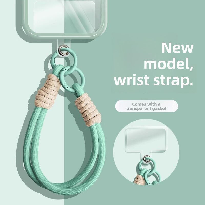 Adjustable Phone Lanyard with Double Buckle Wrist Strap