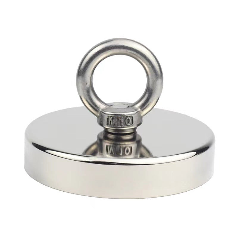 Heavy-Duty Retrieval Magnet with Eye Bolt