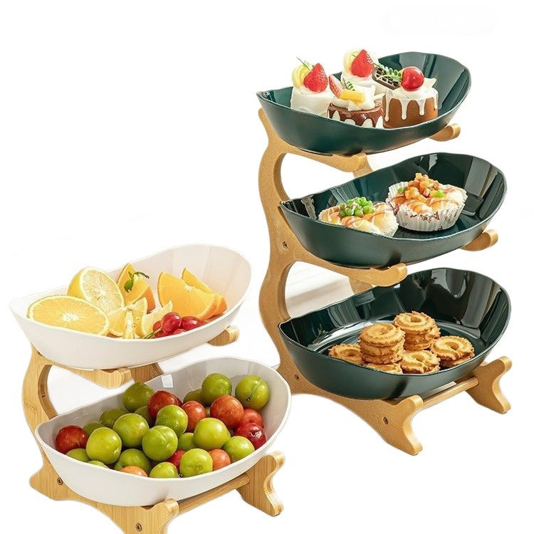 Multi-Tier Fruit & Snack Tray