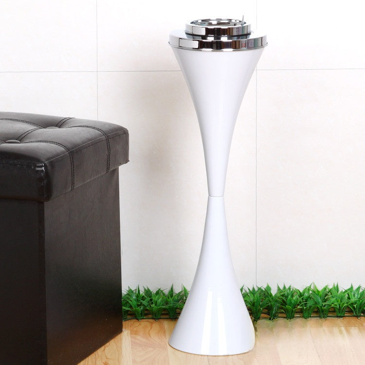 Floor-Standing Ashtray with Removable Insert