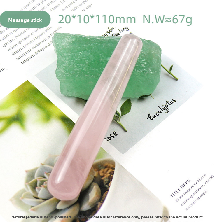 Pink Crystal Gua Sha Massage Tool