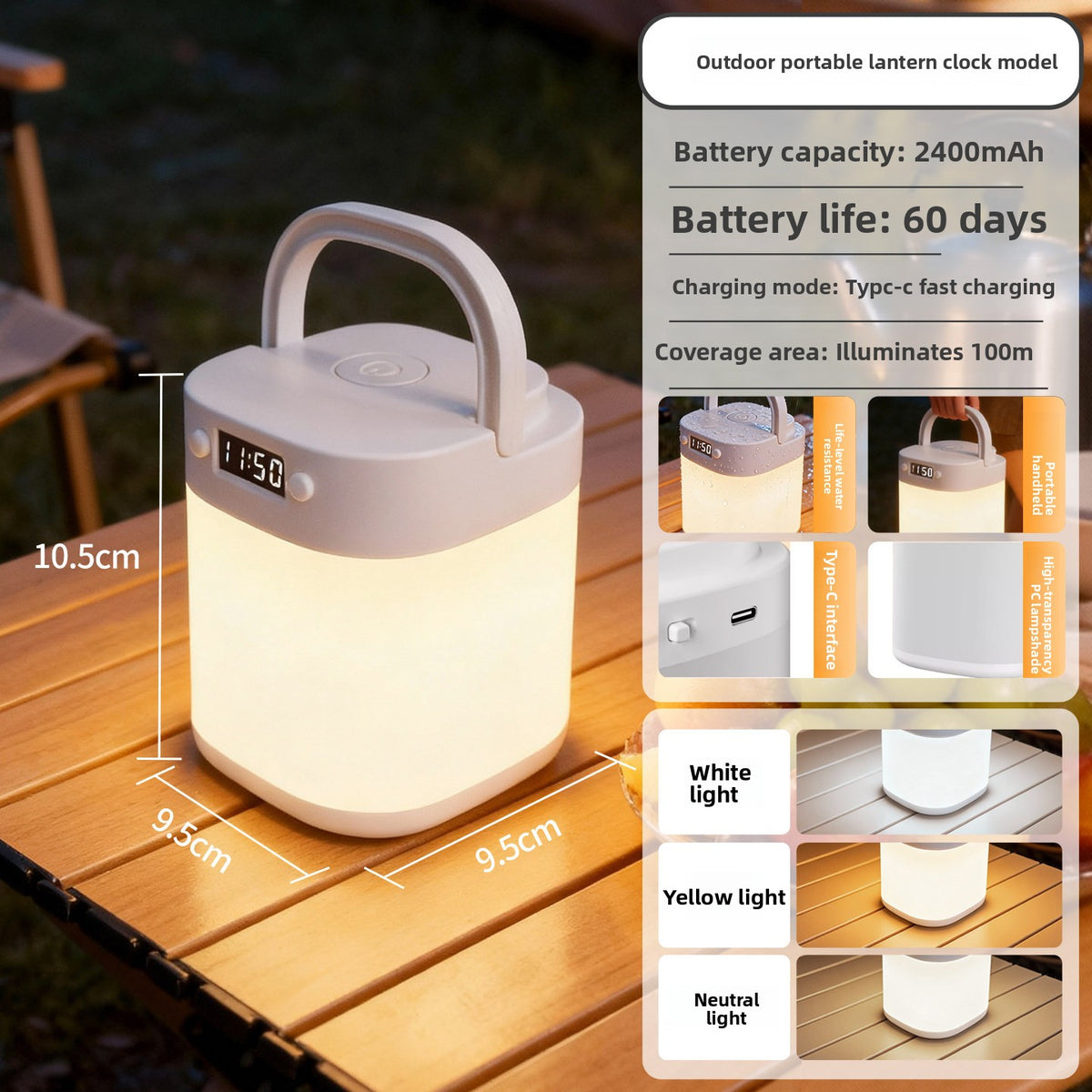 Rechargeable Camping Light