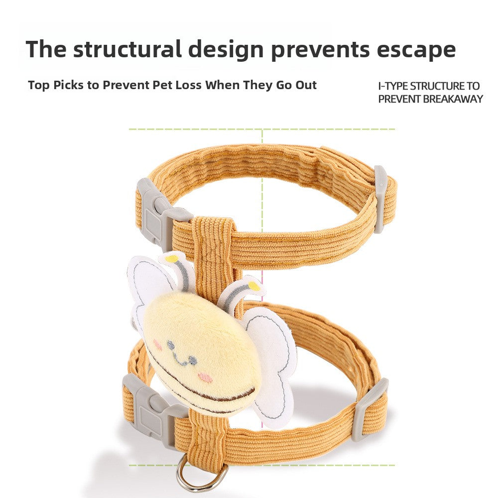 Bee Pet Harness & Leash Set