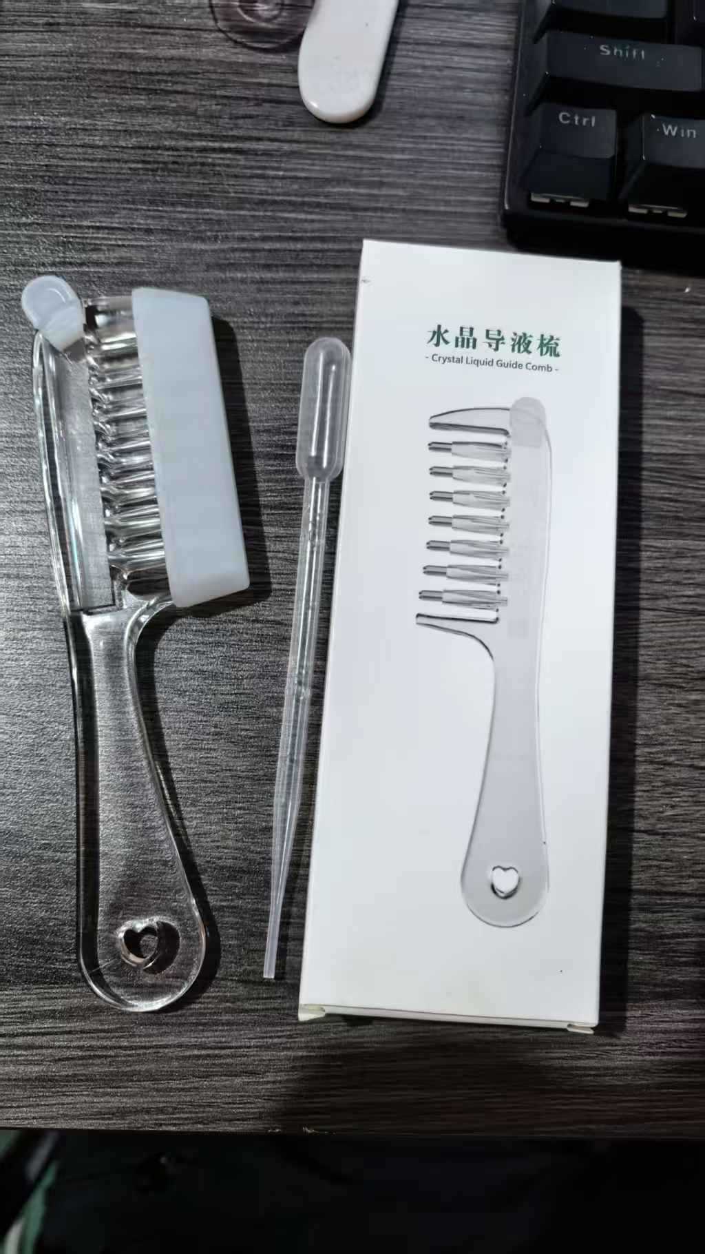 Liquid Dispensing Scalp Massage Comb