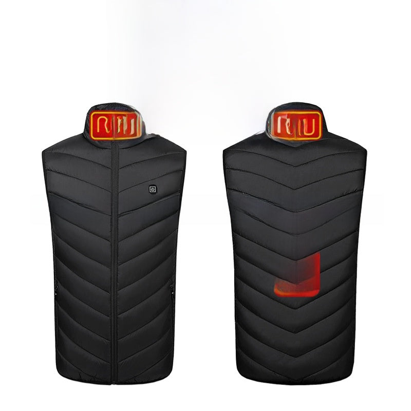 Unisex USB Heated Vest — Multiple Heating-Zone Options