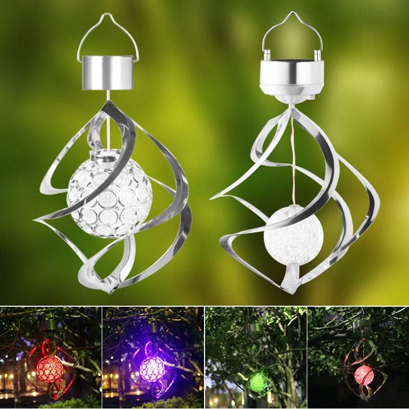 Solar LED Wind Spinner
