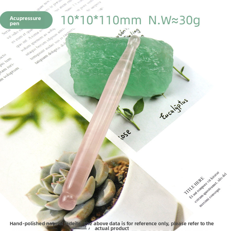 Pink Crystal Gua Sha Massage Tool