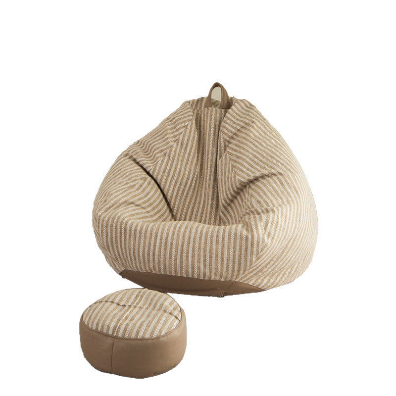 Cotton Linen Bean Bag Sofa