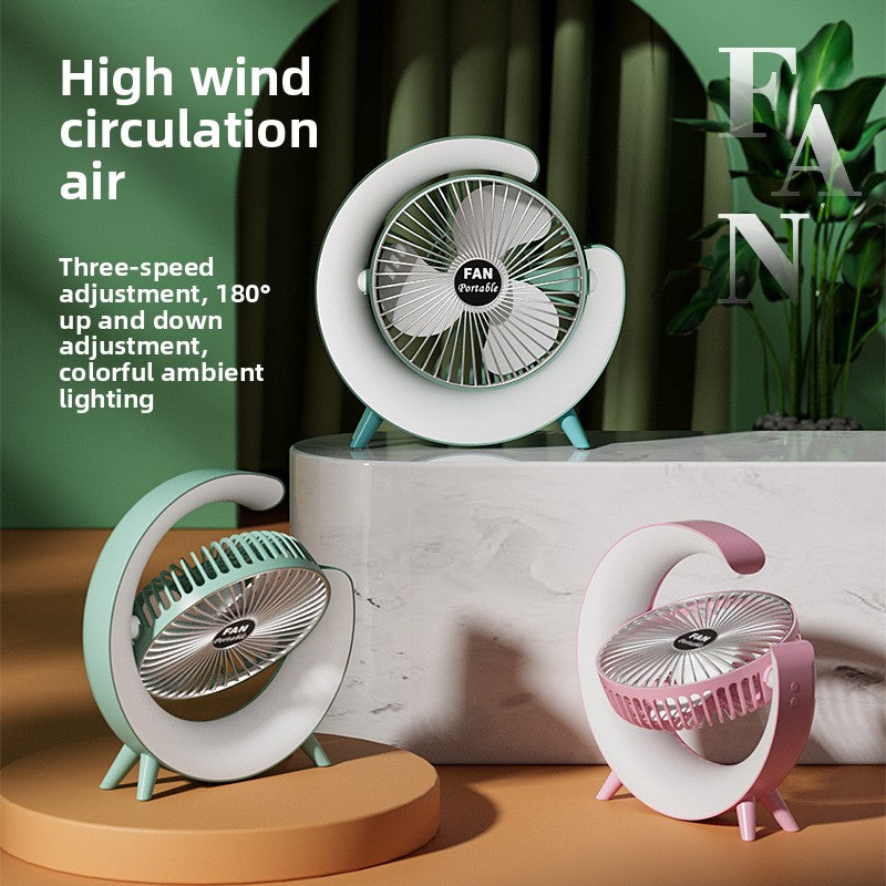 LED Display Fan