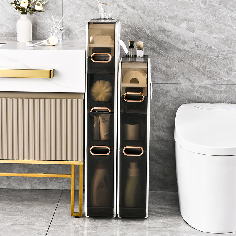 Slim Rolling Storage Cabinet