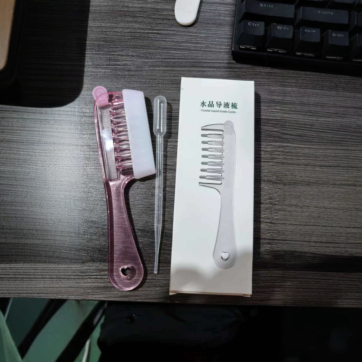 Liquid Dispensing Scalp Massage Comb