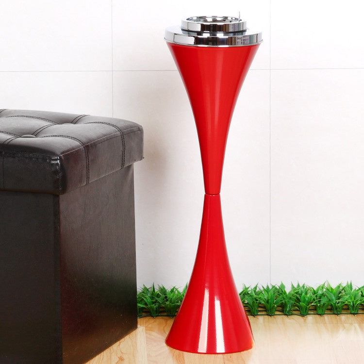 Floor-Standing Ashtray with Removable Insert