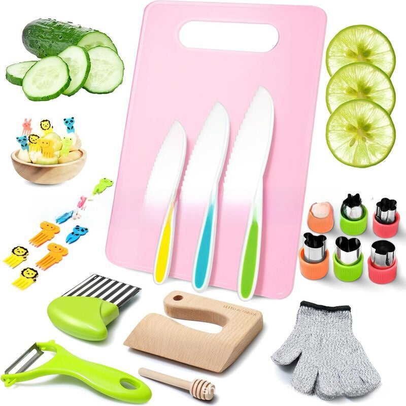 Kids Plastic Practice Knife Set