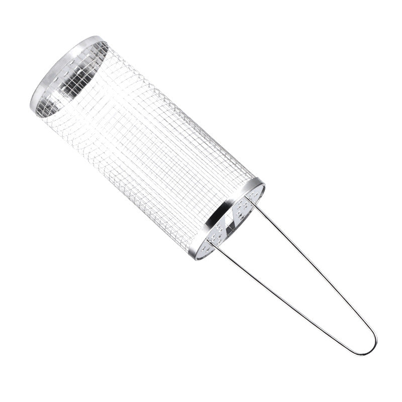 Portable Stainless Steel Grill Basket
