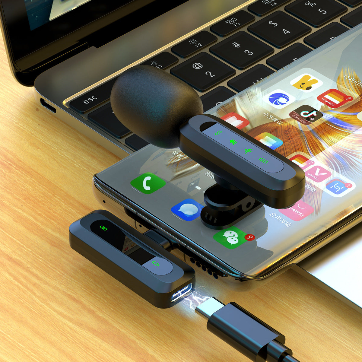 Wireless Clip-on Microphone