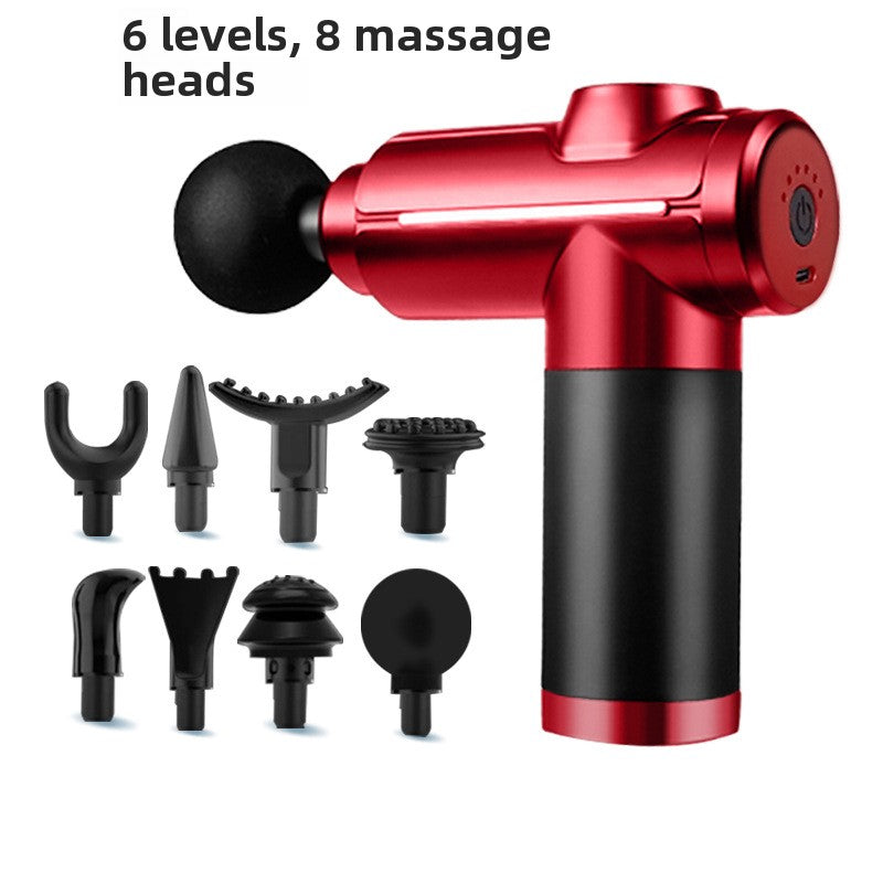 Portable Massage Gun with 8 Heads