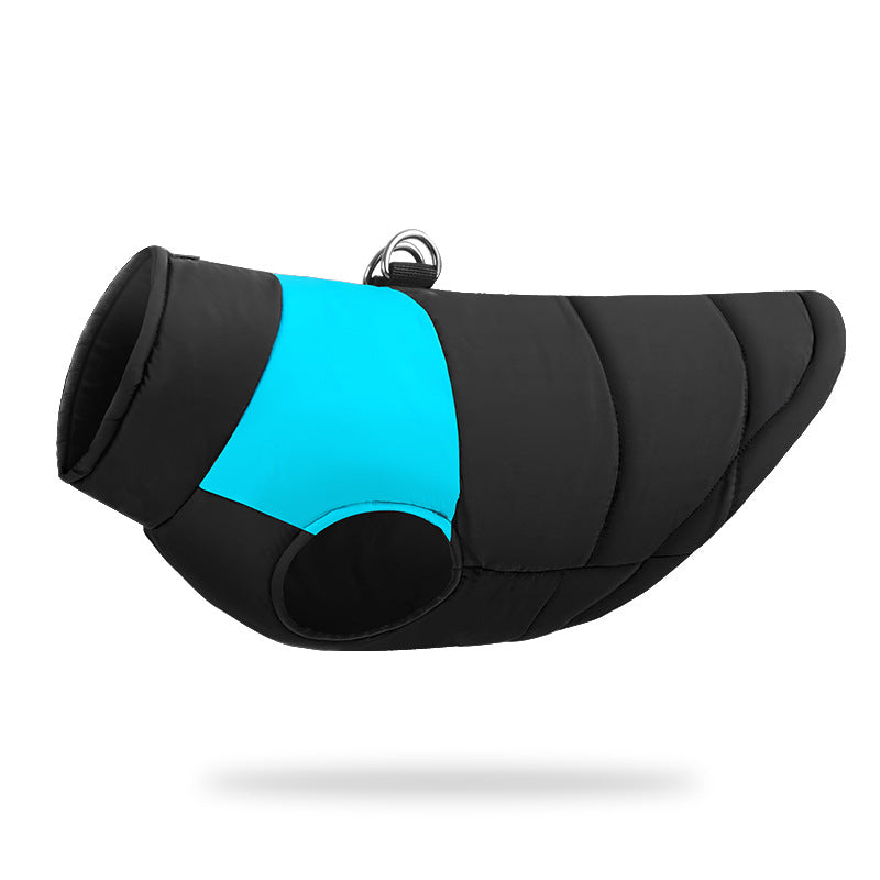 Colour-Block Padded Dog Vest