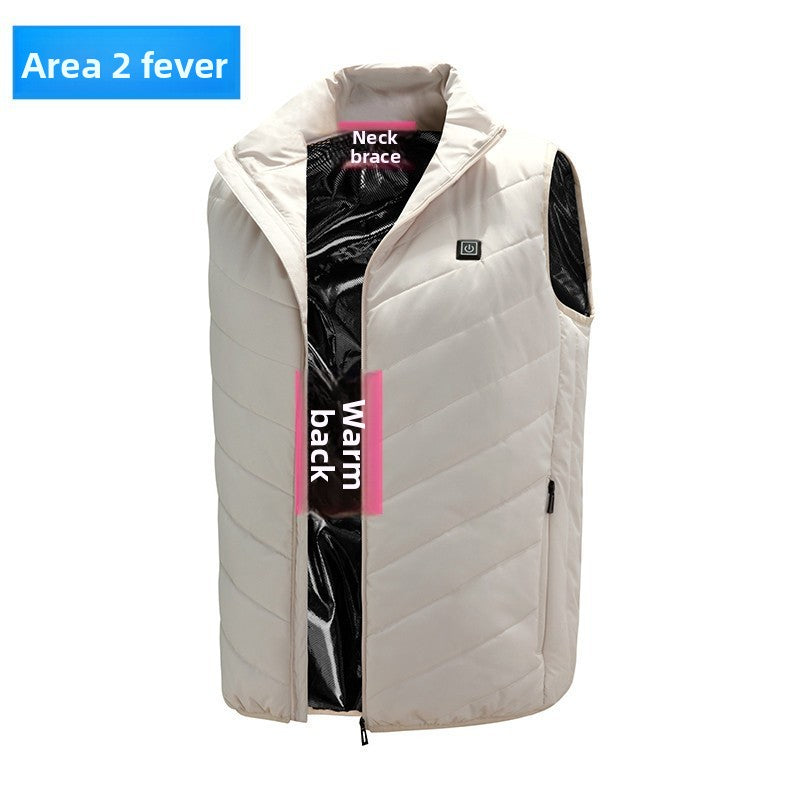 Unisex USB Heated Vest — Multiple Heating-Zone Options