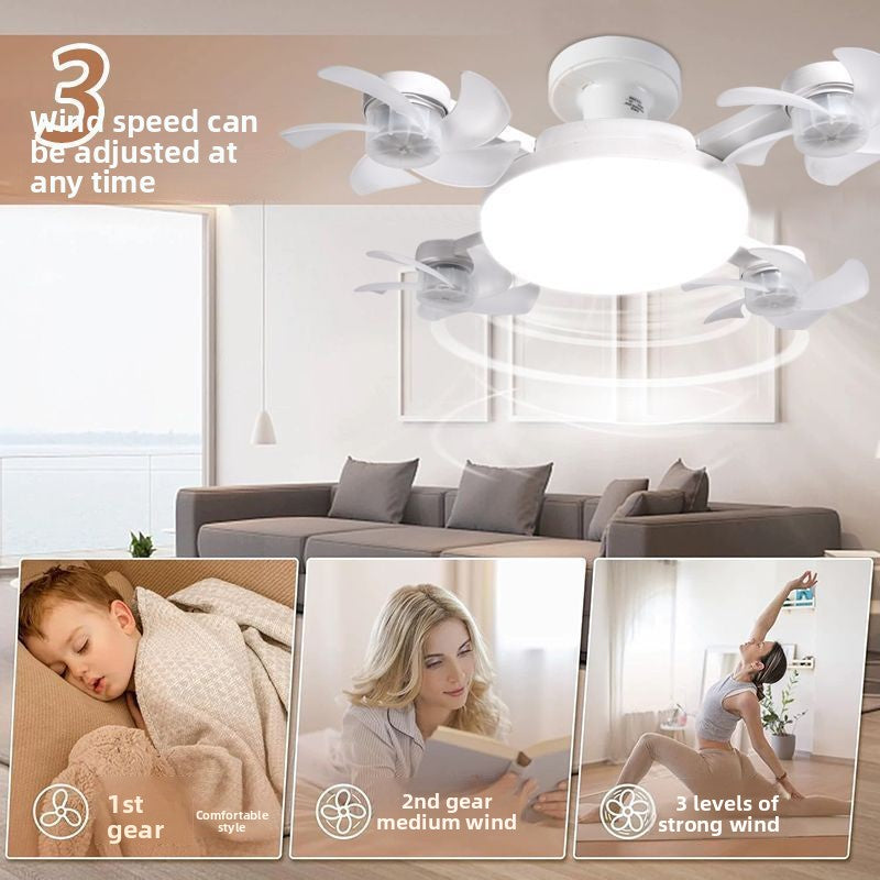 Scandinavian Ceiling Fan Light