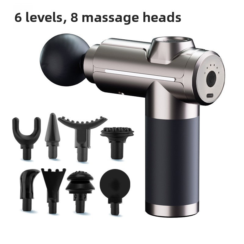 Portable Massage Gun with 8 Heads