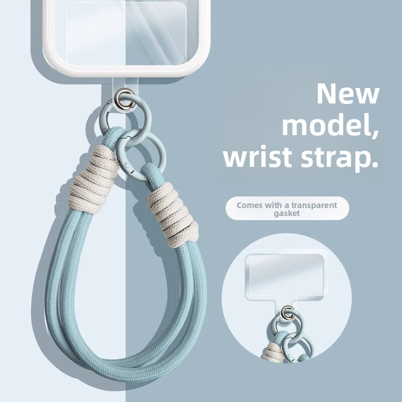 Adjustable Phone Lanyard with Double Buckle Wrist Strap