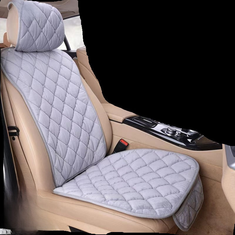 Winter Car Plush Seat Cushion with Lumbar Support - product image 10