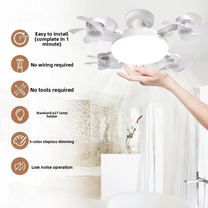 Scandinavian Ceiling Fan Light