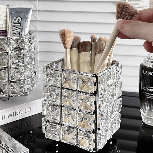 Crystal-Style Makeup Organizer