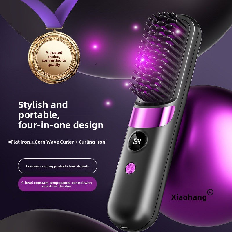Cordless Hair Styling Comb for Straightening & Curls - view 2