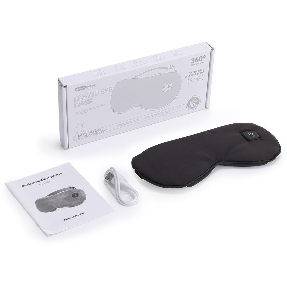 Wireless Heated Eye Mask with 3 Heat Levels