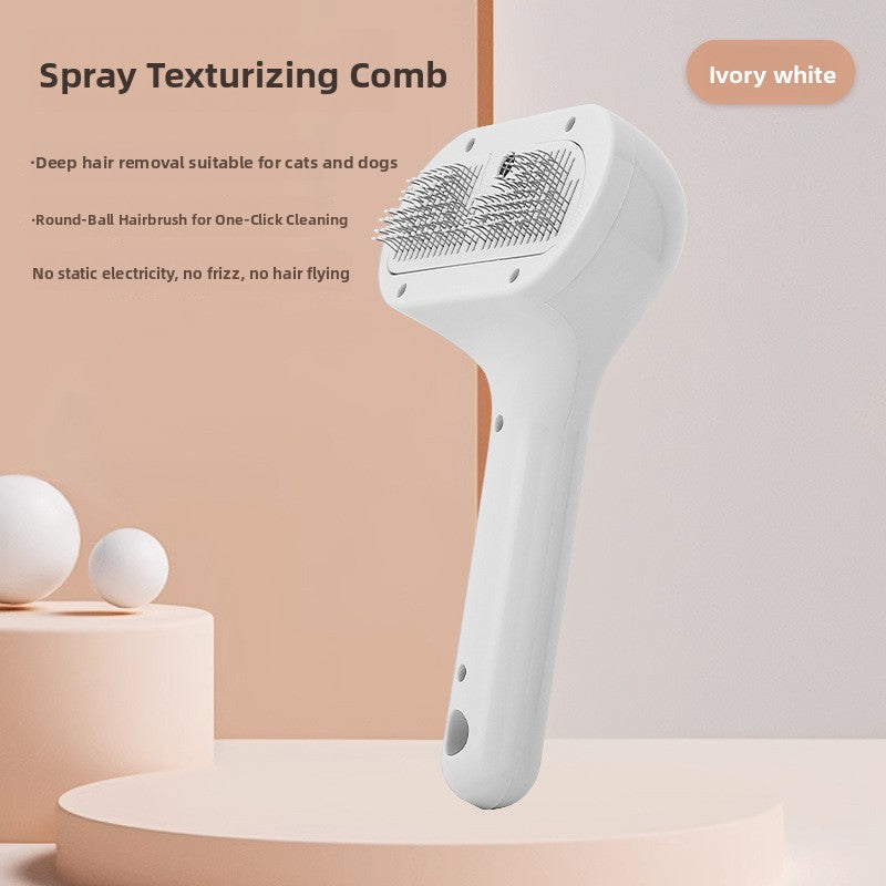 3-in-1 Steam Pet Grooming Brush