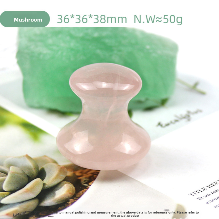 Pink Crystal Gua Sha Massage Tool