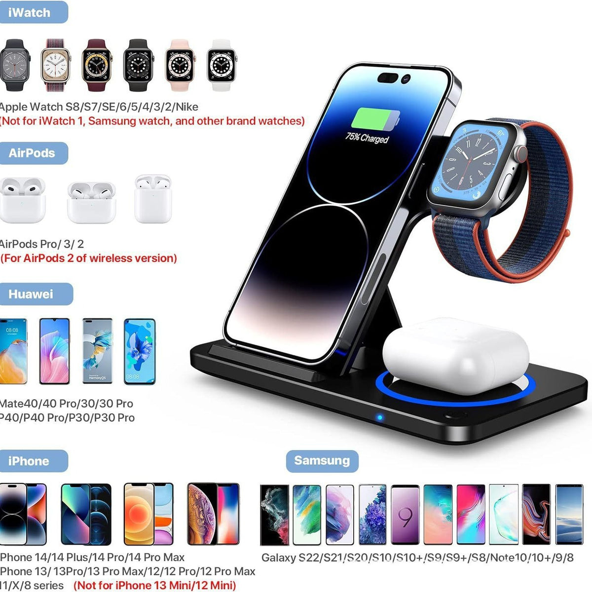 Foldable Wireless Charger Stand