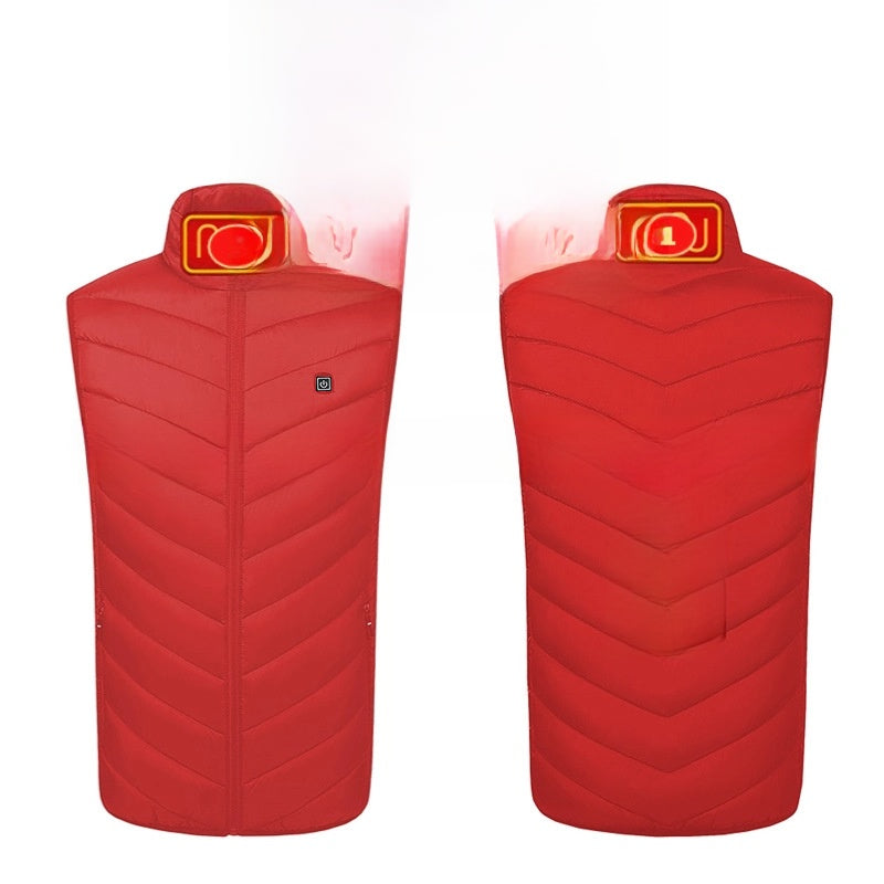 Unisex USB Heated Vest — Multiple Heating-Zone Options