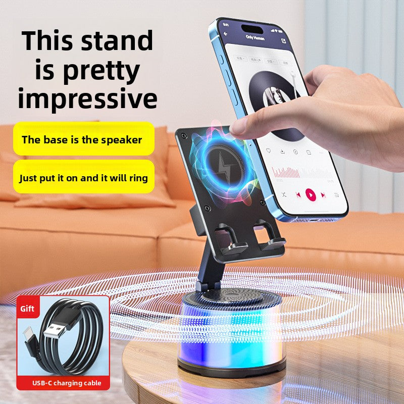 Rotatable NFC Induction Bluetooth Speaker