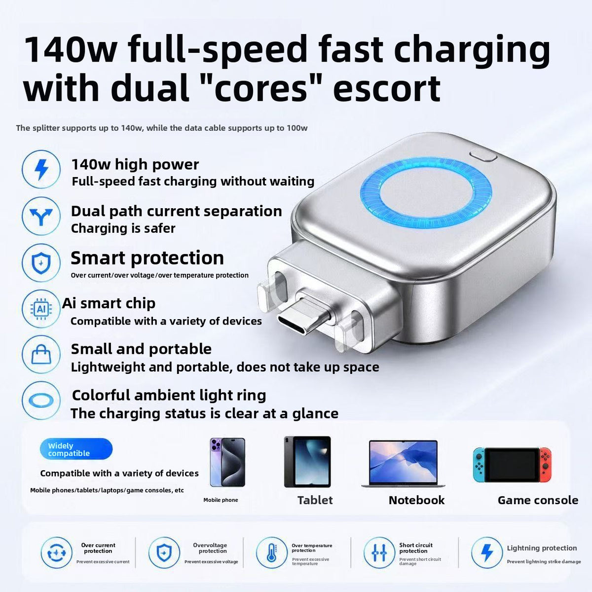 X01 Charging Adapter with Auto Power-Off