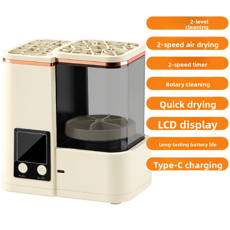 Automatic Makeup Brush Cleaner