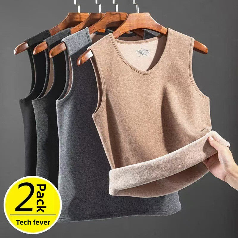 Men's Fleece Thermal Layering Vest