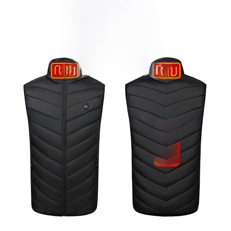 Unisex USB Heated Vest — Multiple Heating-Zone Options