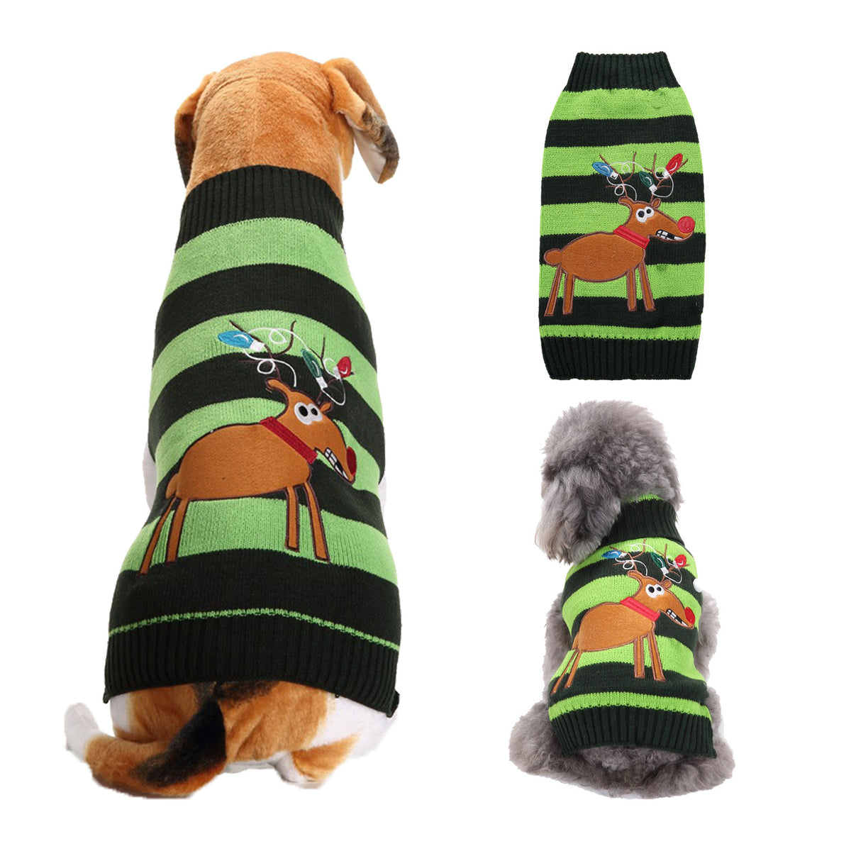 Christmas Knitted Pet Sweater